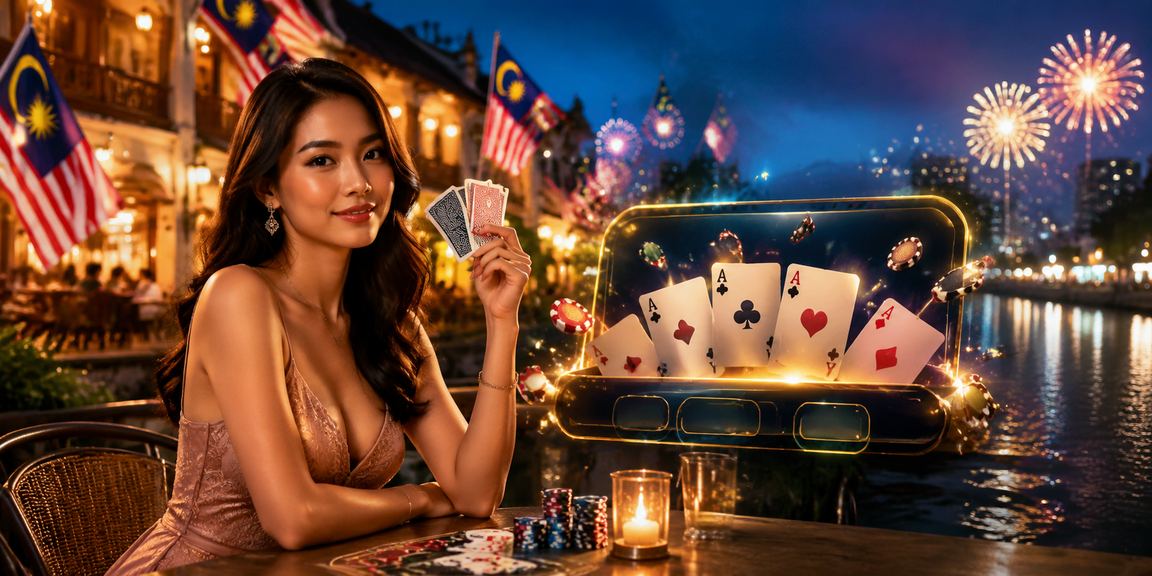 Pemain poker Ipoh menikmati permainan kad dalam talian dengan gaya Melayu